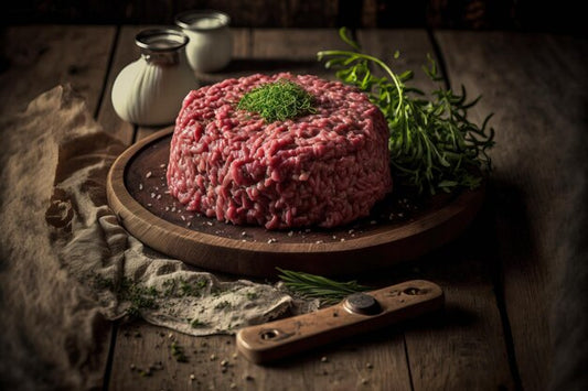 Grass-Fed and Grass-finished Goat Meat Mince - 2 Lb